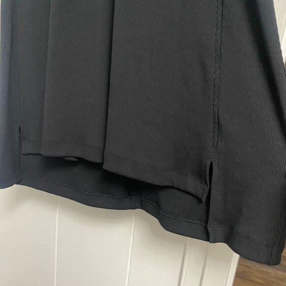 Lululemon Black Ribbed Dress Super Stretch Fits XS-M - Picture 3 of 3